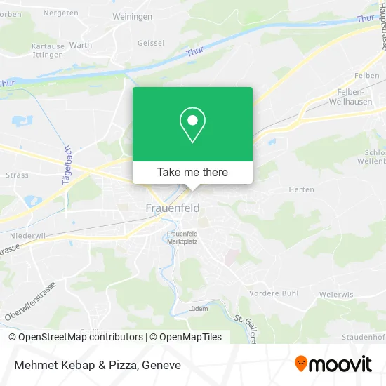 Mehmet Kebap & Pizza plan