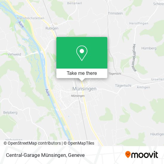 Central-Garage Münsingen map