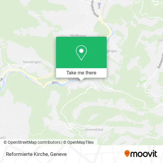 Reformierte Kirche map