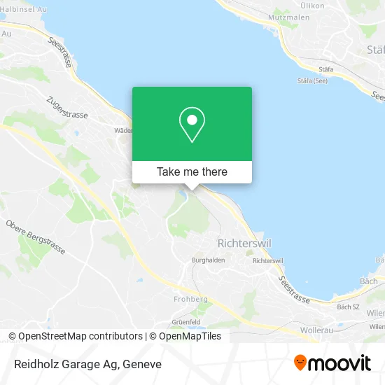Reidholz Garage Ag map
