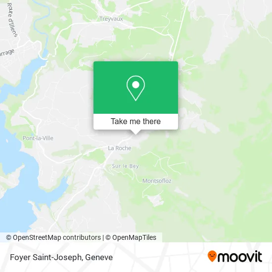 Foyer Saint-Joseph map