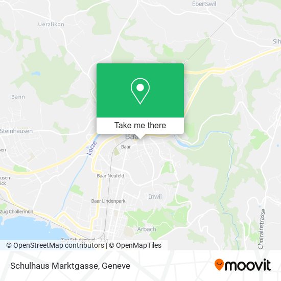 Schulhaus Marktgasse map