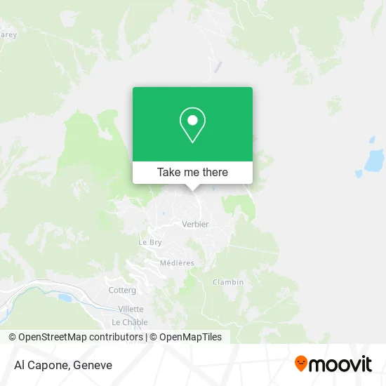 Al Capone map
