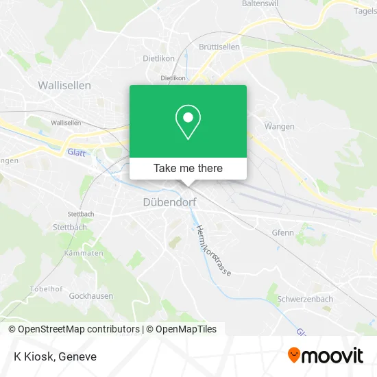 K Kiosk map