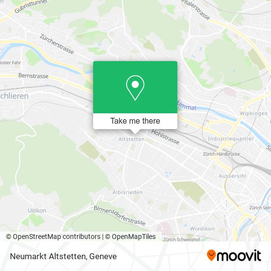 Neumarkt Altstetten map