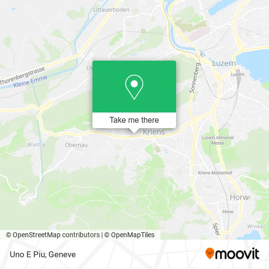 Uno E Piu map