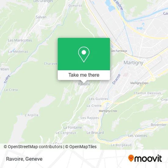 Ravoire map