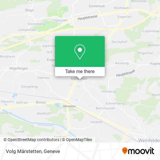 Volg Märstetten map