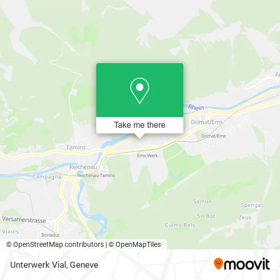 Unterwerk Vial map