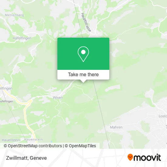 Zwillmatt plan