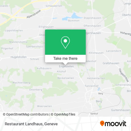Restaurant Landhaus map