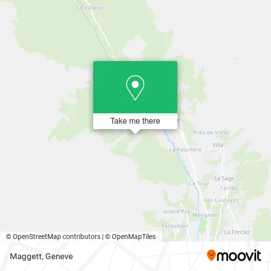 Maggett map