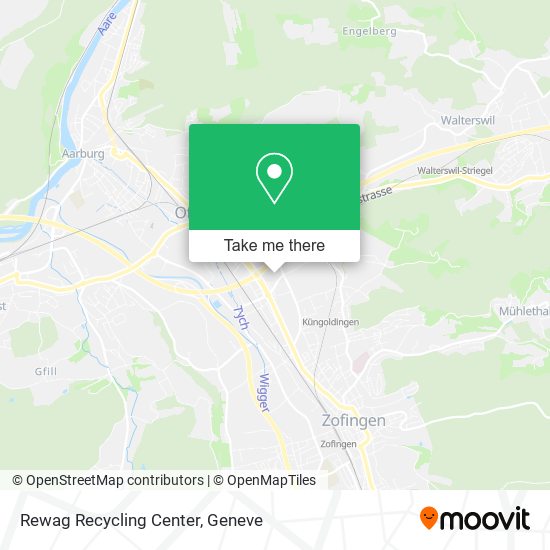 Rewag Recycling Center map