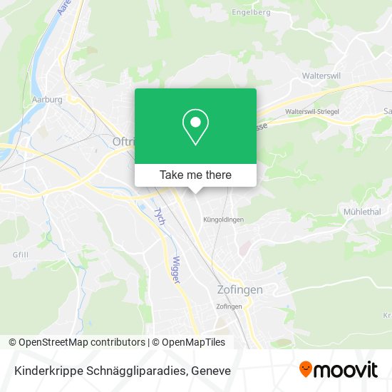 Kinderkrippe Schnäggliparadies map