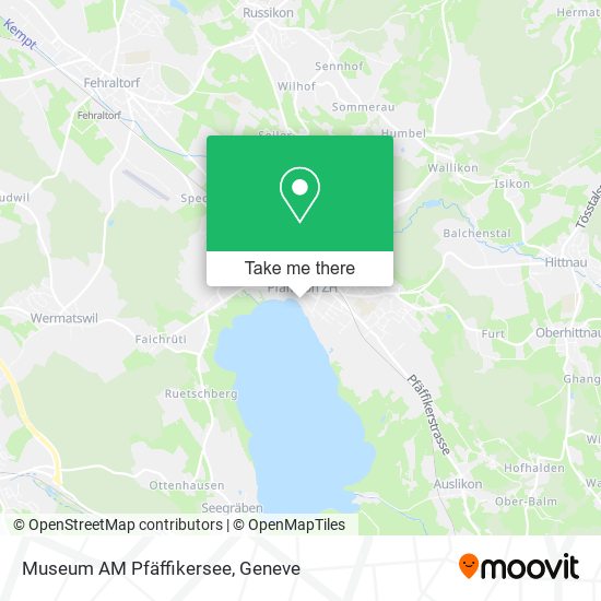 Museum AM Pfäffikersee map