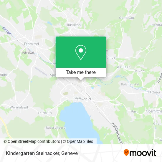 Kindergarten Steinacker map