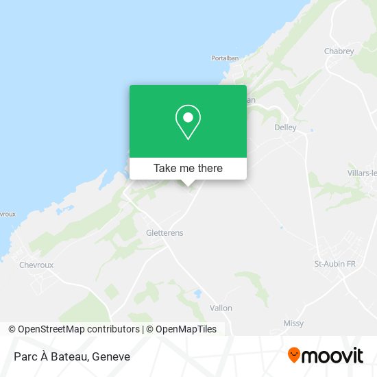 Parc À Bateau map