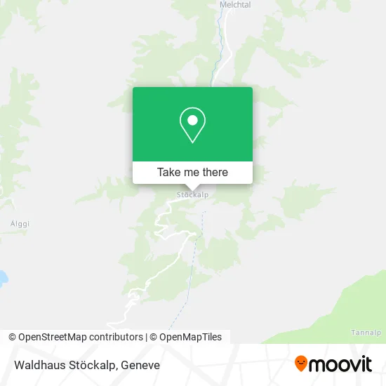 Waldhaus Stöckalp map