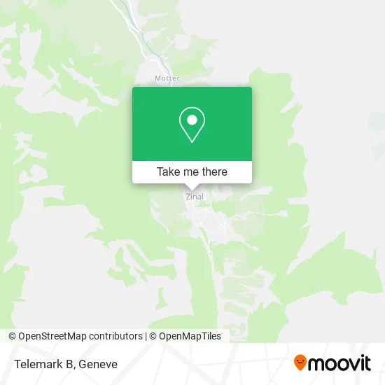 Telemark B map