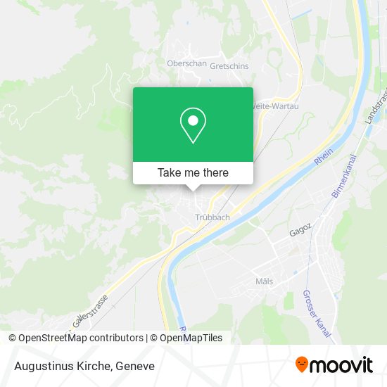 Augustinus Kirche map