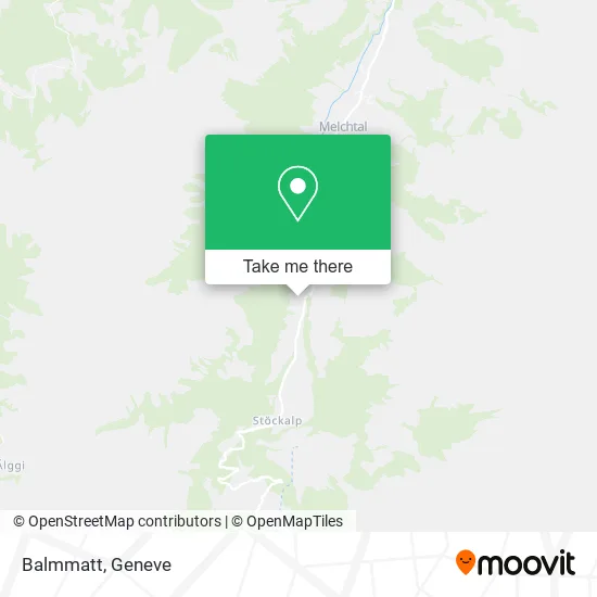 Balmmatt map