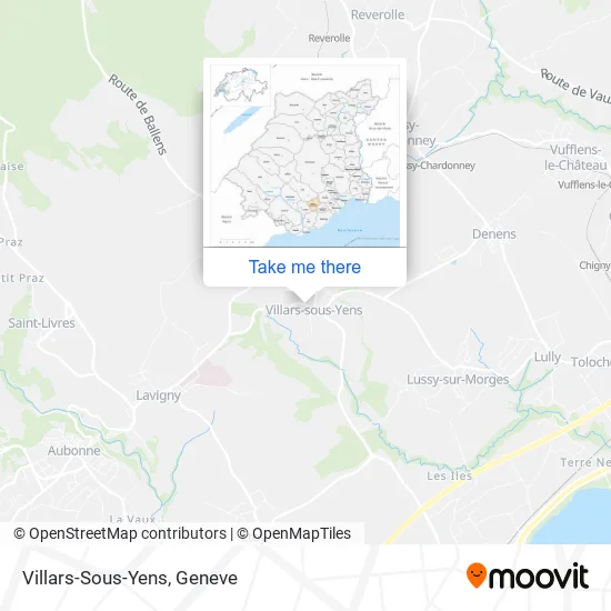 Villars-Sous-Yens map