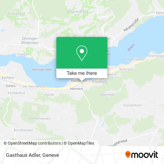 Gasthaus Adler map
