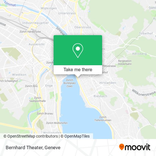 Bernhard Theater map