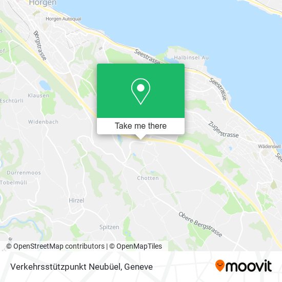 Verkehrsstützpunkt Neubüel plan