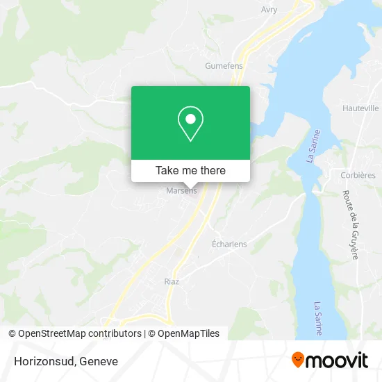 Horizonsud map