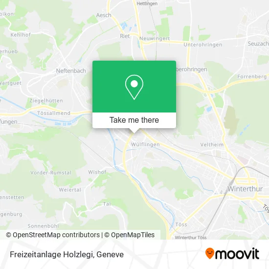 Freizeitanlage Holzlegi map