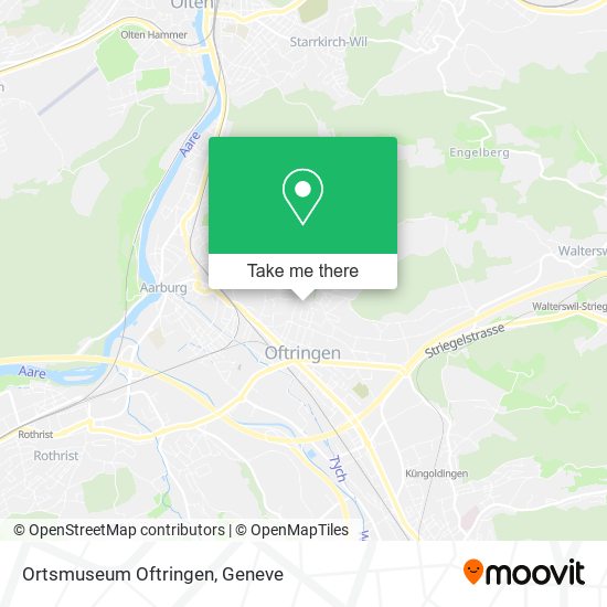 Ortsmuseum Oftringen map