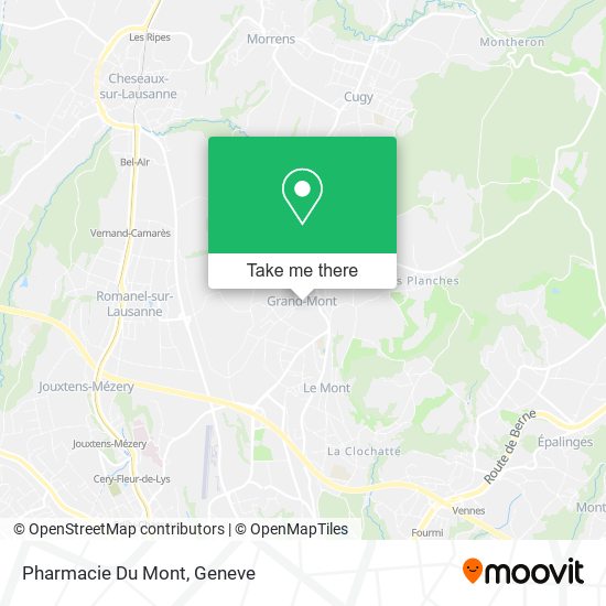 Pharmacie Du Mont map