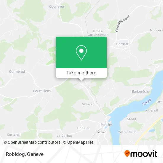 Robidog map