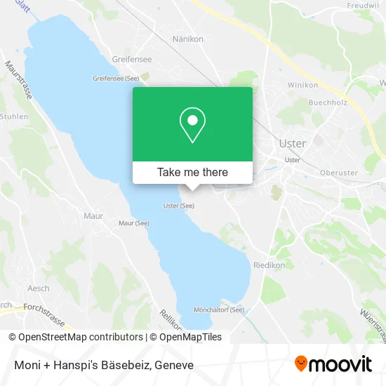 Moni + Hanspi's Bäsebeiz map