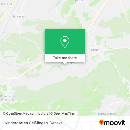 Kindergarten Geißlingen map
