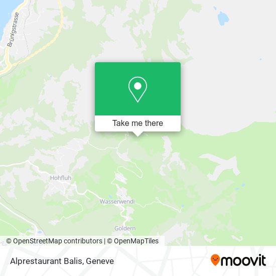 Alprestaurant Balis map