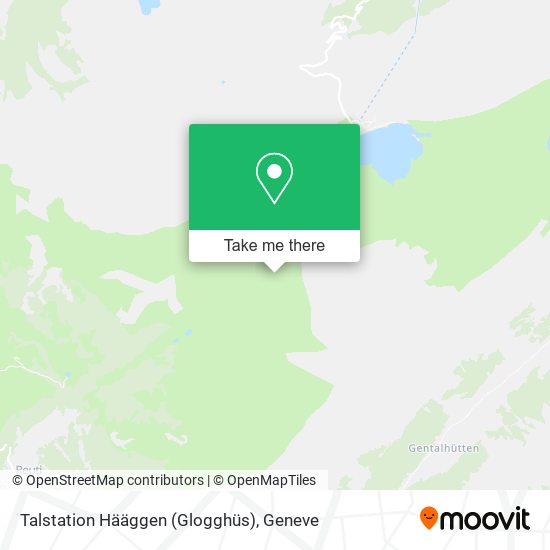 Talstation Hääggen (Glogghüs) map