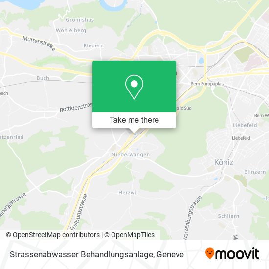 Strassenabwasser Behandlungsanlage map