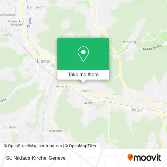 St. Niklaus-Kirche map