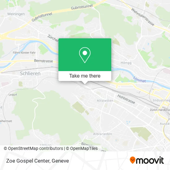 Zoe Gospel Center map