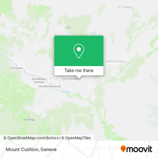 Mount Cushion map