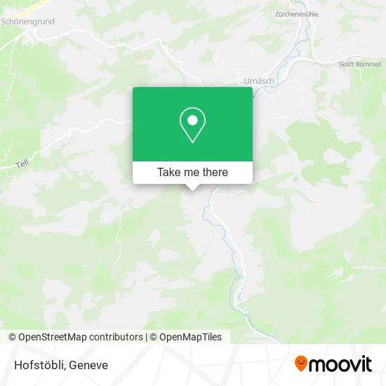Hofstöbli map