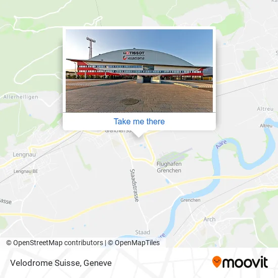 Velodrome Suisse map