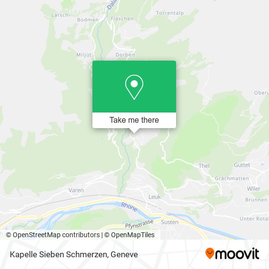 Kapelle Sieben Schmerzen map