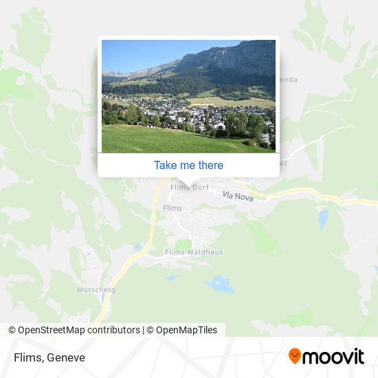 Flims map