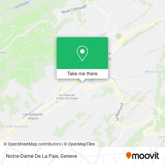 Notre-Dame De La Paix map