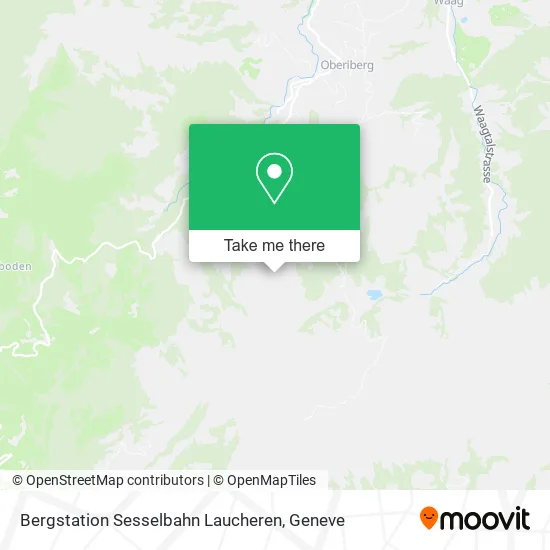 Bergstation Sesselbahn Laucheren map