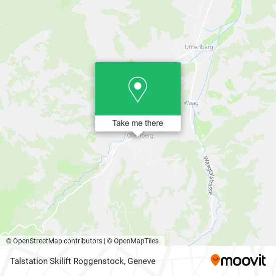 Talstation Skilift Roggenstock map