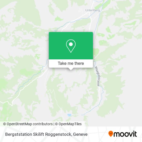 Bergststation Skilift Roggenstock plan